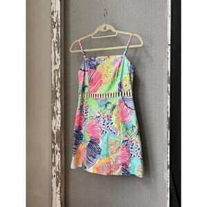 Lilly Pulitzer ZIGGY ROMPER Multi Roar Of The‎ Seas Size 2